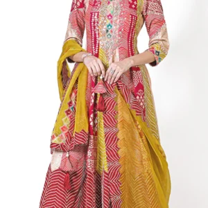 BROCADE MULTI JAMAVAR SHARARA