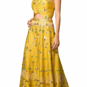 MUSTARD TOBACHI JUMP SUIT