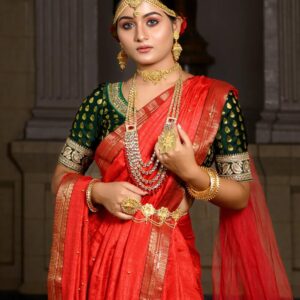 Traditional Bridal Saree