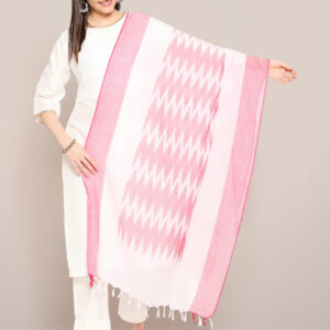 Ikat Pure Cotton Dupatta